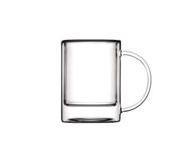 luminaire clear glass teacup  