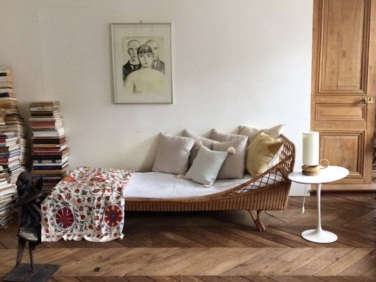 rattan daybed 1960s atelier vime  
