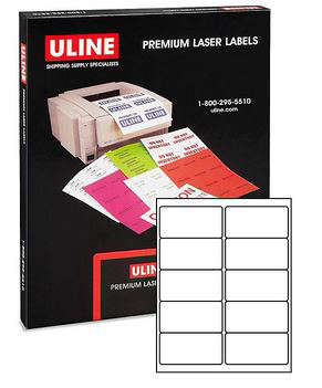 uline weather resistant laser labels