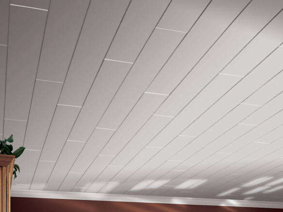 armstrong ceilings woodhaven panel white  