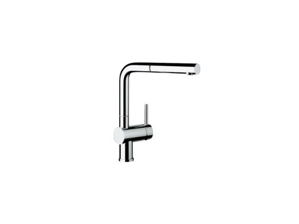 blanco linus pullout kitchen faucet with dual spray 8