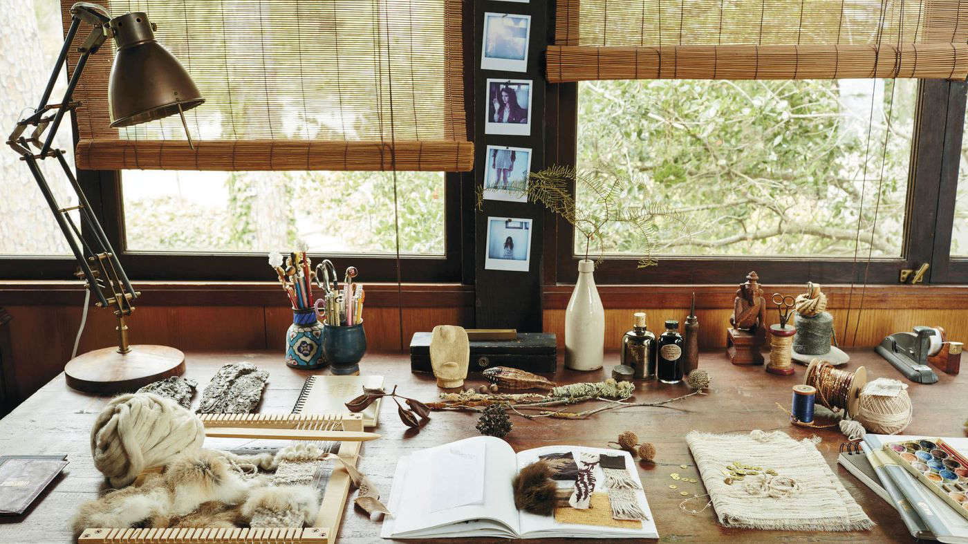 design by nature book erica tanov desk
