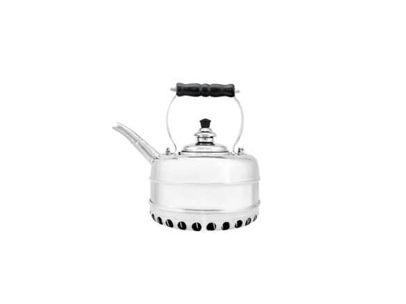richmond no. 4 chrome gas tea kettle 8