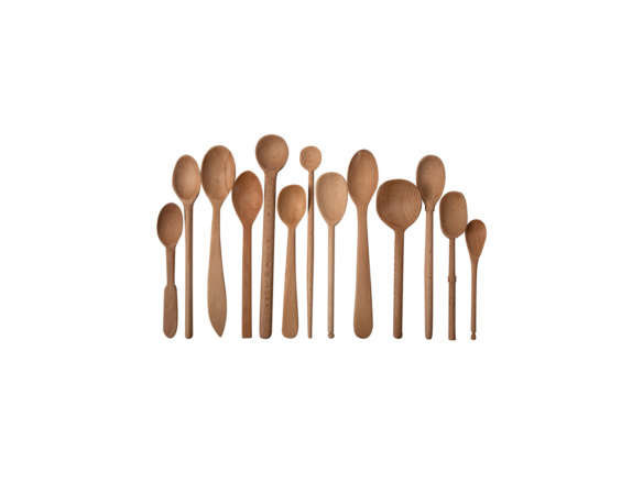 baker’s dozen wood spoons 8