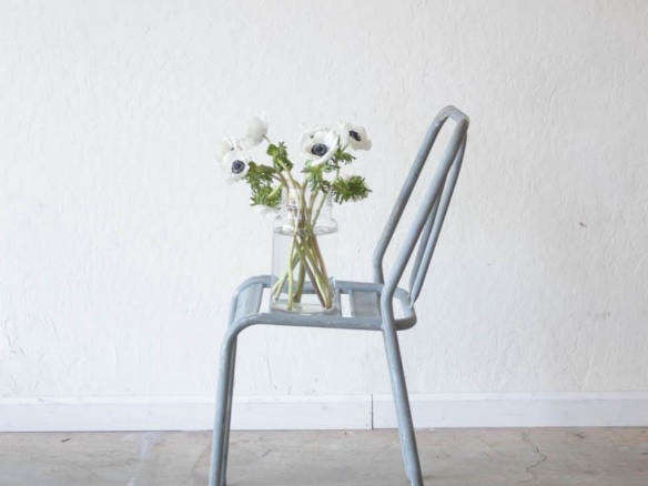 vintage grey bistro chair elsie green  