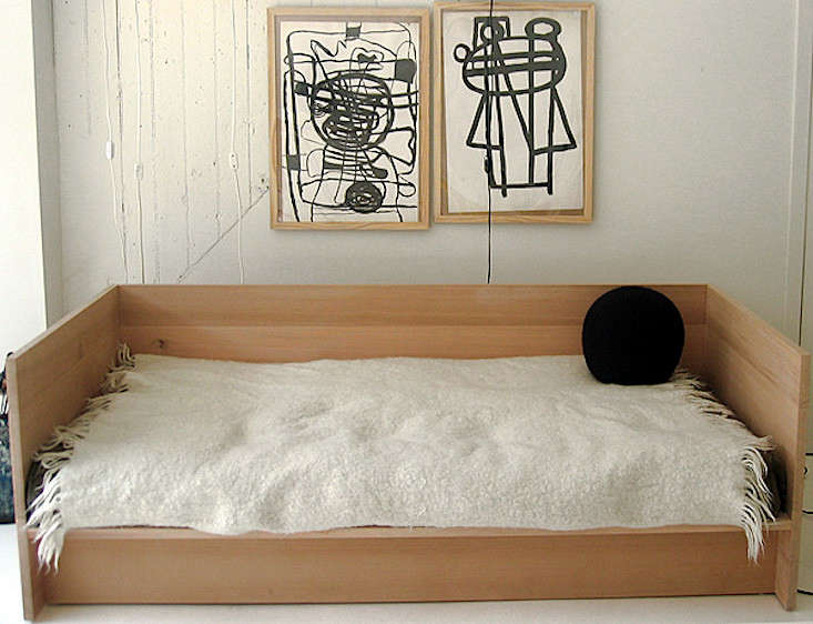 corinne gilbert wood daybed donald judd inspired