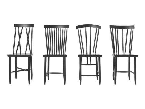 lina nordqvist design house family chairs black  