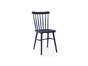 serena and lily tucker chair navy  