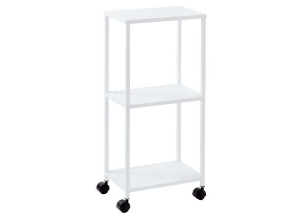 white essence 3 tier rolling cart container store  
