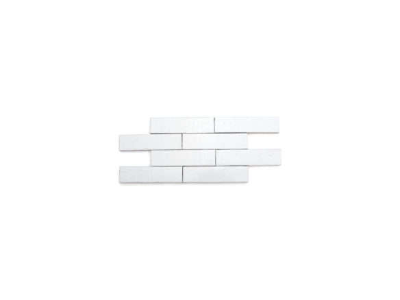 modern farmhouse brick gloss white 8