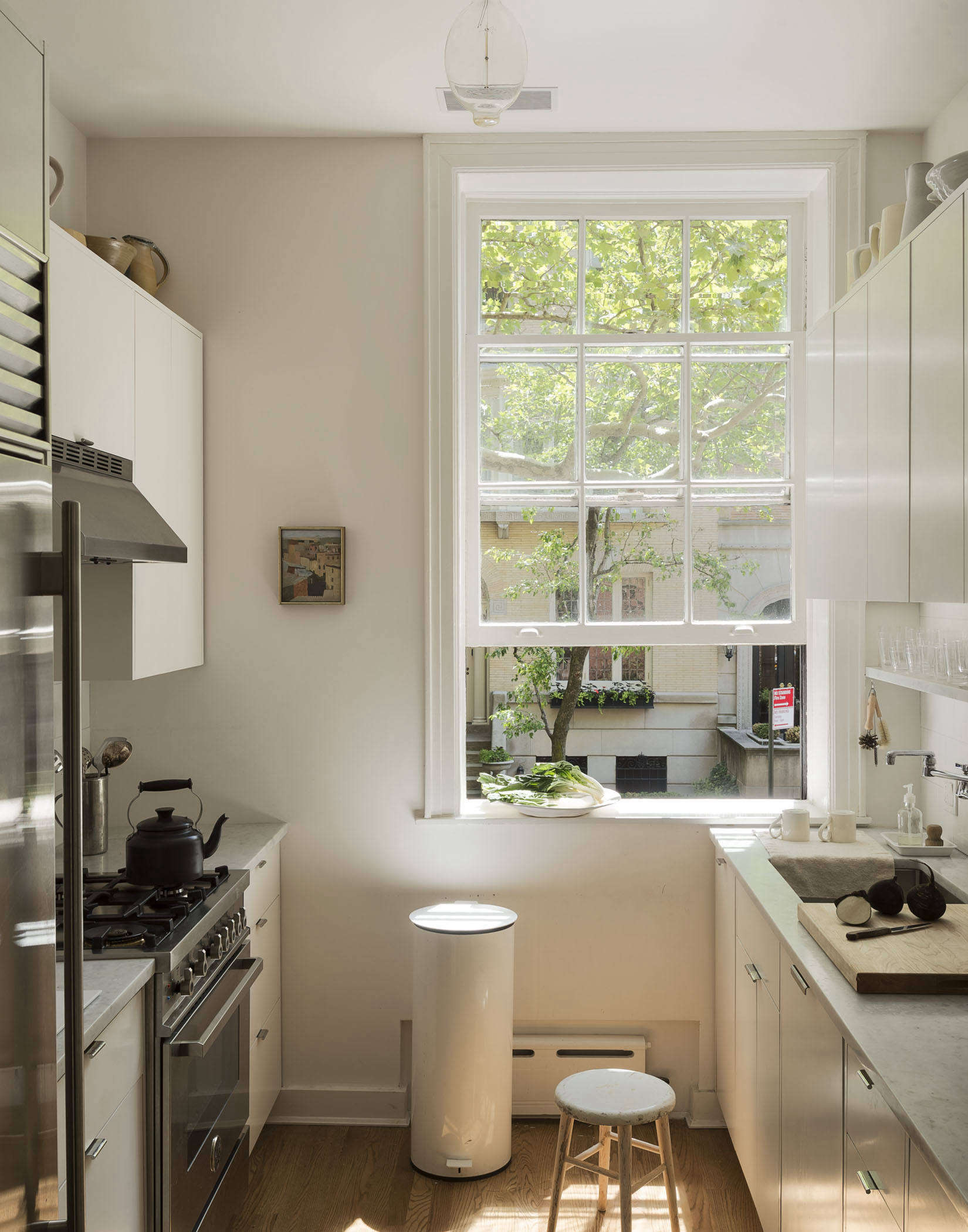 steal this look: a remodelista's minimalist galley kitchen in brooklyn hei 16