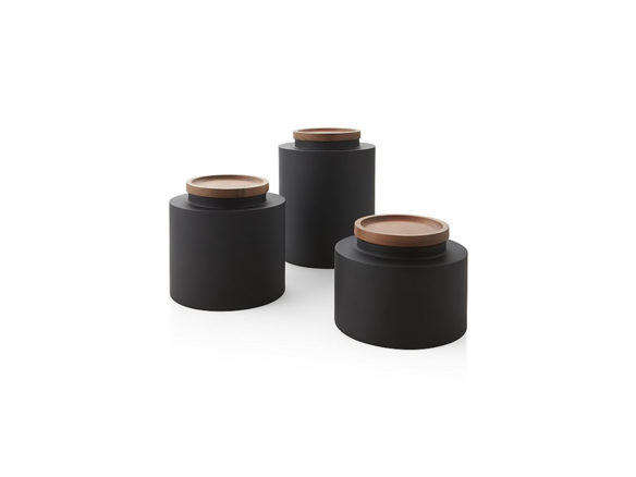 crate and barrel clark canister  