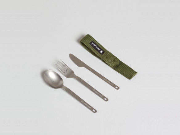 titanium full cutlery set 8