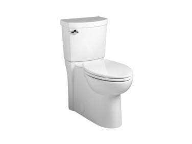 american standard clean high efficiency elongated two piece toilet  