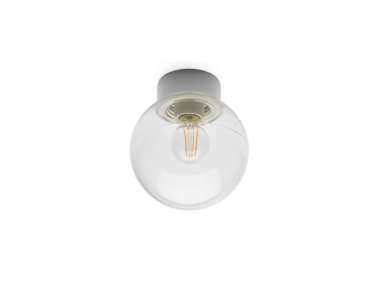 ceiling lamp porcelain clear glass  