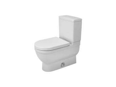duravit starck 3 two piece toilet water conserving  