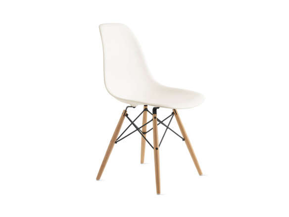 Eames Molded Plastic Dowel Leg Side Chair, Design Within Reach Eames Dining Chair