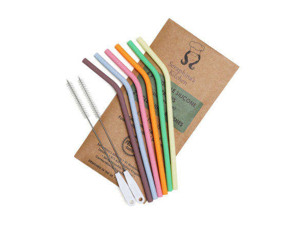 seraphina’s kitchen reusable silicone straws 8