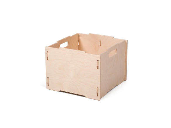 sprout kids stackable wooden crate  