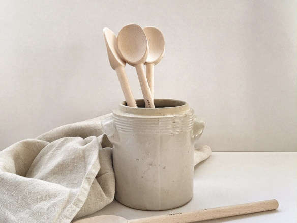 french wooden mixing spoon 8