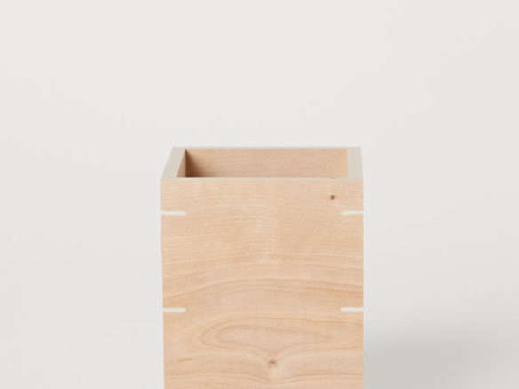 wooden storage box 8