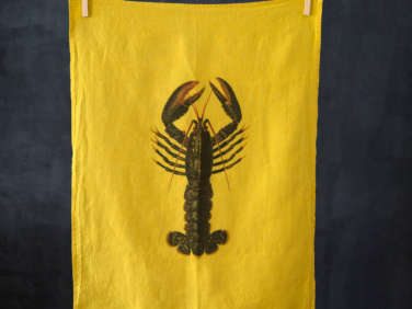 Consider the Lobster 7 CrustaceanPrinted Tea Towels Kitsch Not Included portrait 3