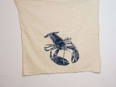 loyal citizen lobster tea towel  