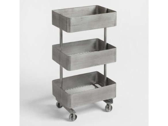 world market jayden metal shelf unit  