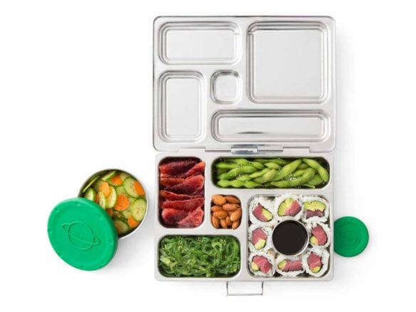  PlanetBox Rover Stainless Steel Bento Lunch Box with 5
