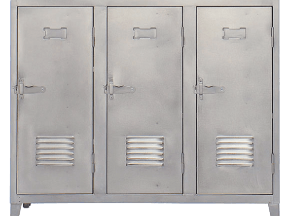 tolix triple door cabinet b3 steel 8