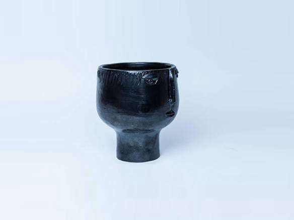 maison cloutier visage ceramic vase 1stdibs  