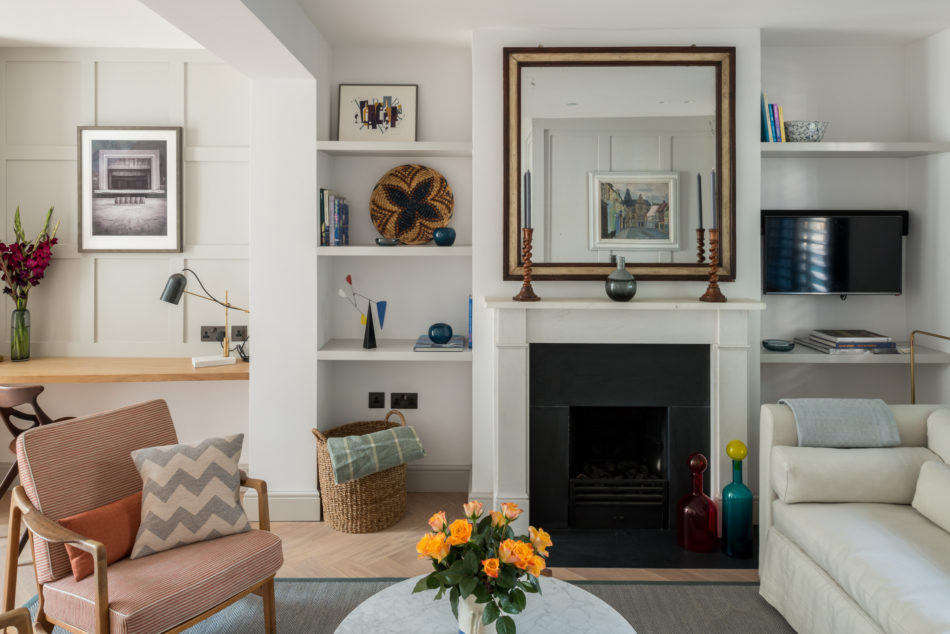 roupell street london modern house fraher living room