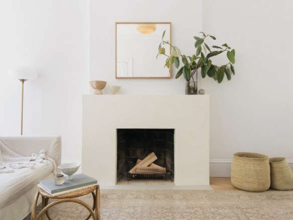minimalist fireplaces elizabeth roberts prospect heights  