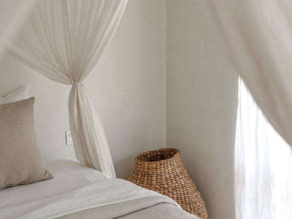 villa arunja canggu bali bedroom detail  