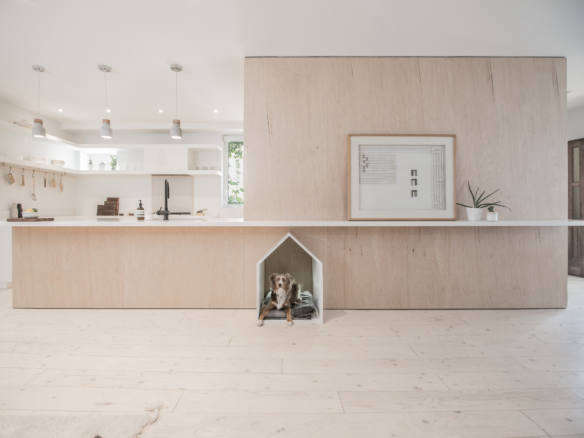 studio ac sheridan kitchen with dog house toronto 1  