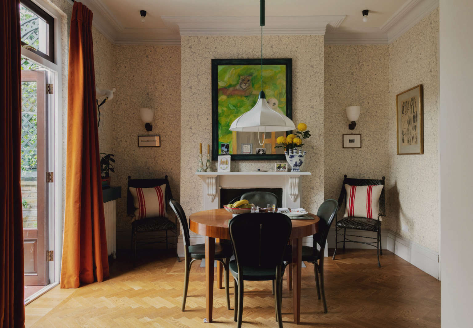 beata heuman modern house london dining room  