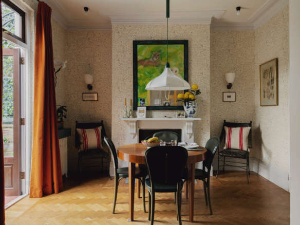 beata heuman modern house london dining room  