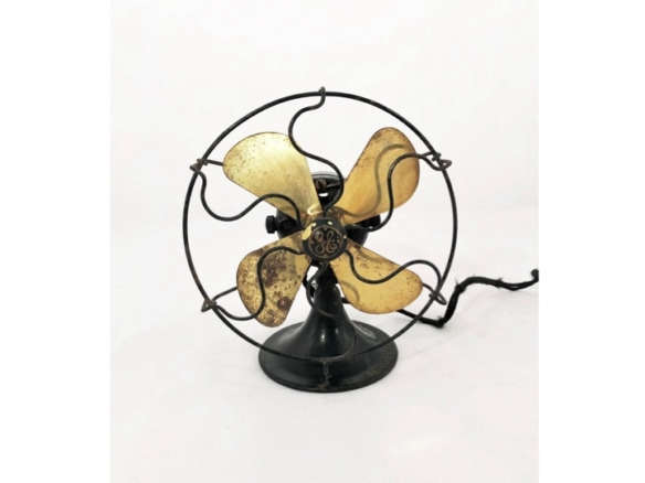 1920’s ge series g 6″ electric fan with brass blades 8