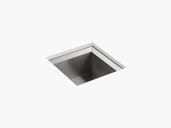 kohler poise undermount single bowl bar sink  