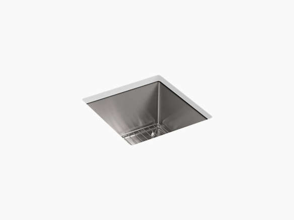 strive under mount bar sink with sink rack 8