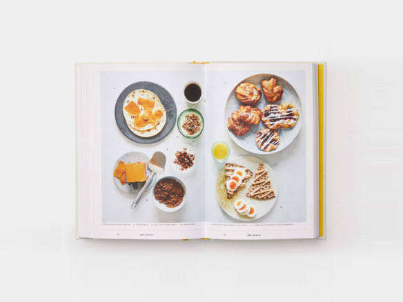 breakfast phaidon cookbook interior  