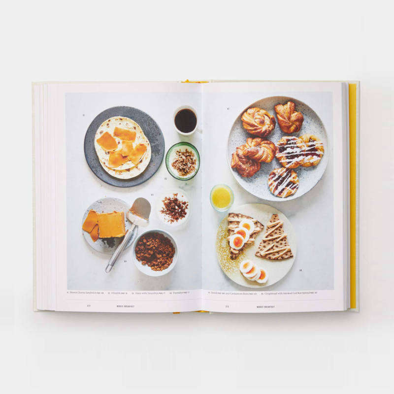 breakfast phaidon cookbook interior  