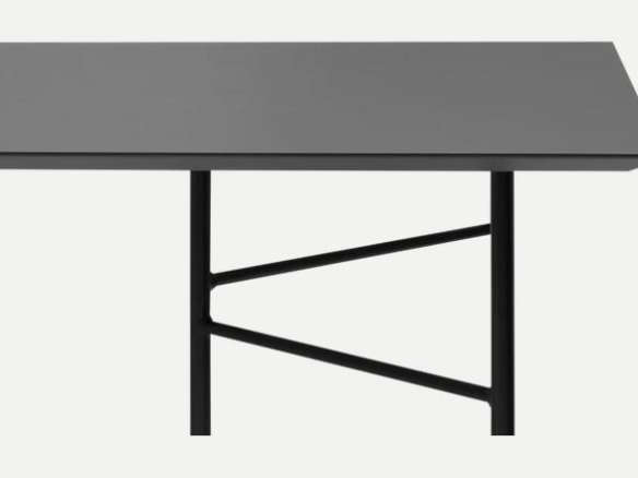 mingle table top – charcoal rectangular 8