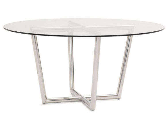 modern round dining table  