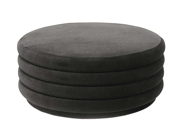 ferm living pouf round large – gray 8