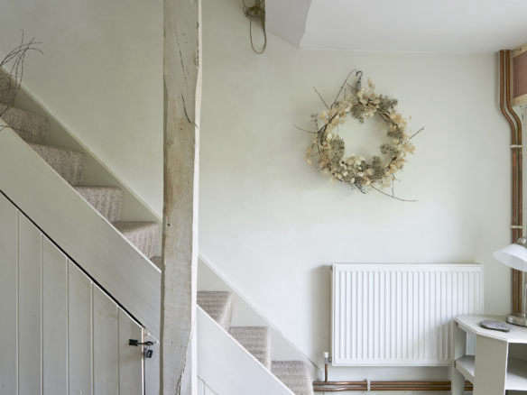 harp cottage justine cook modern house wreath  