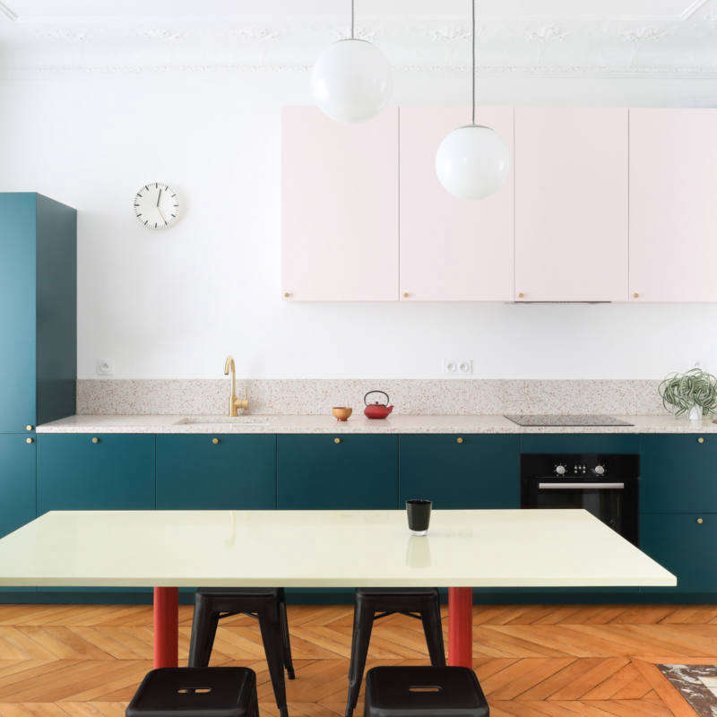 Steal This Look A Compact MultiColor Kitchen in London portrait 4