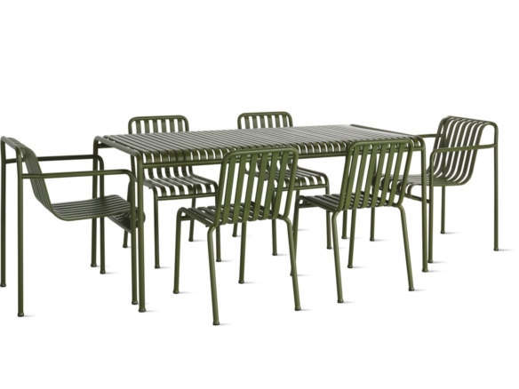palissade dining table chair set  