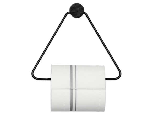 ferm living black toilet paper holder 8