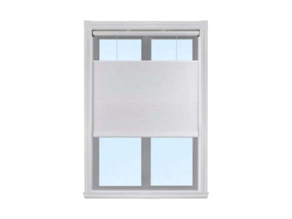 top down bottom up semi sheer white cellular shade 8